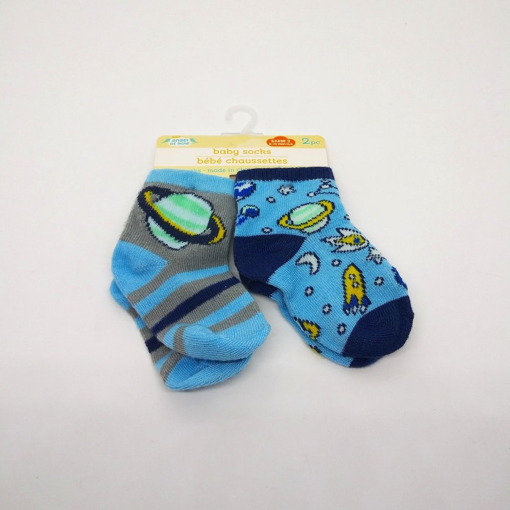 Angel of Mine 6-12M Baby Socks NWOT